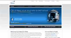 Desktop Screenshot of clindailes.ch
